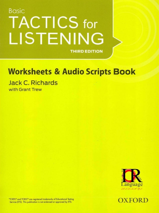 Basic Tactics For Listening Book Pdf